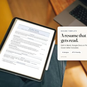 ATS-Friendly Resume and Cover Letter Template image 2
