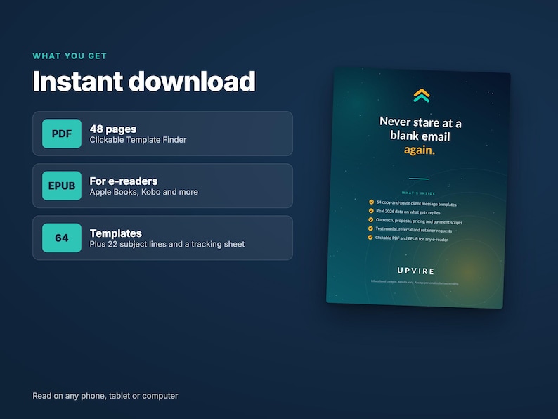 Freelance Client Email Templates: 64 Ready-to-Use Scripts image 6