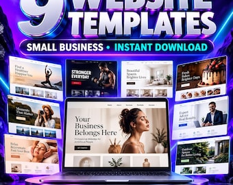 9 HTML Website Templates for Small Business and Freelancers