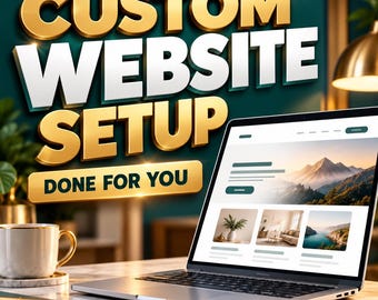 Custom Website Setup for an UPVIRE Template