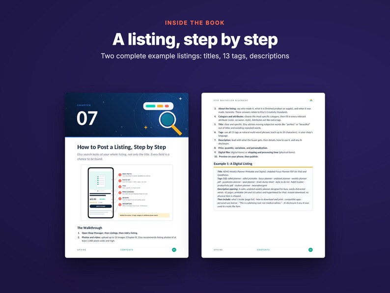 Etsy Seller Starter Guide with SEO and Listing Templates – 2026 image 4