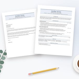 ATS-Friendly Resume and Cover Letter Template image 4