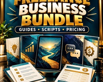 Freelance Business Bundle: Guides, Client Scripts and Pricing Tools