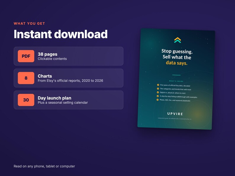 Etsy Seller Starter Guide with SEO and Listing Templates – 2026 image 5