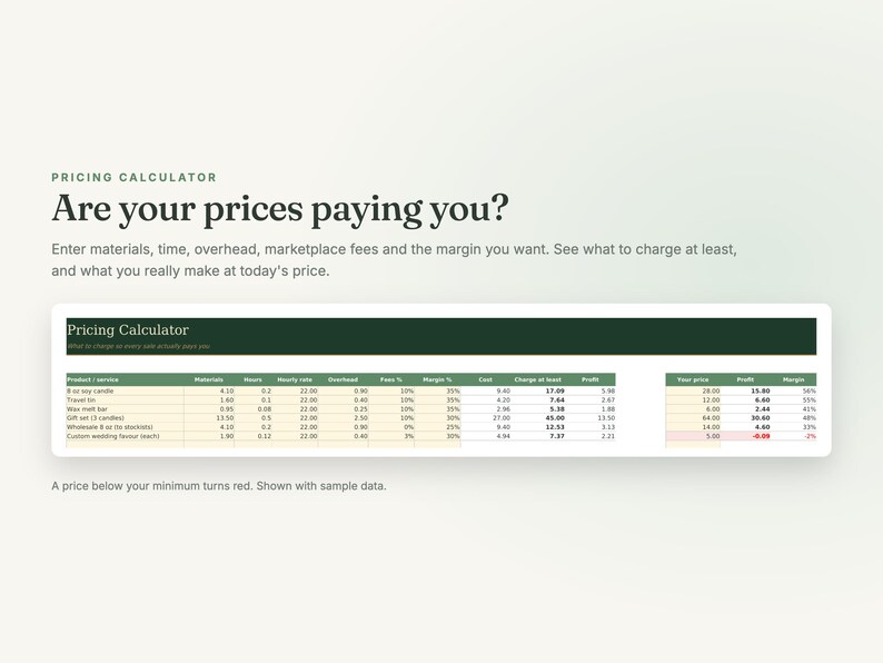 Small Business Bookkeeping Spreadsheet for Excel and Sheets image 8