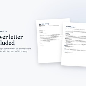ATS-Friendly Resume and Cover Letter Template image 5