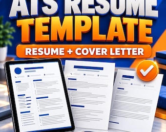 ATS-Friendly Resume and Cover Letter Template
