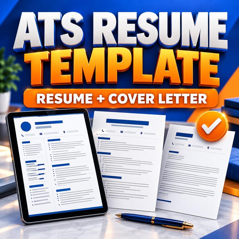 ATS-Friendly Resume and Cover Letter Template image 1