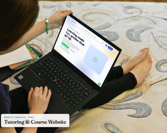 Tutoring and Language School Website Template