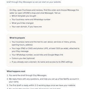 Custom Website Setup for an UPVIRE Template image 2