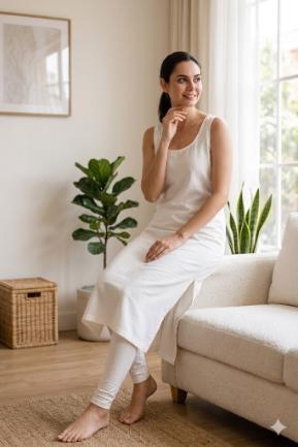 White Iner Premium Quality White Iner for Women and Girls Pure Cotton - Etsy