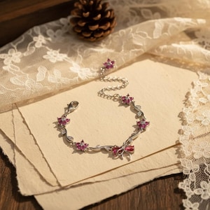 14k Gold Sterling Silver Cuff CZ Gemstone Bangle, Dainty Vintage Romantic Jewelry for Daily Wear, Date Night Bracelet, Valentine's Day Gift