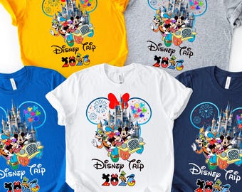 Camiseta personalizada de vacaciones familiares 2026, viaje familiar a Disney, camiseta de Disneyland, camiseta familiar a juego de Disneyland