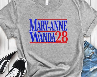 Mary Anne and Wanda for President Shirt, Dixie Chick Shirt, Country Music Shirt, Goodbye Earl Shirt, Best Friends Shirt 2028 president shirt