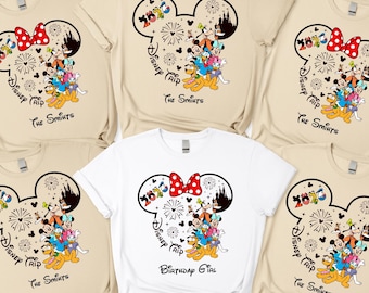 Camiseta personalizada de vacaciones familiares en Disney 2026, camiseta de viaje familiar a Disneyland, camiseta familiar a juego de Disneyland