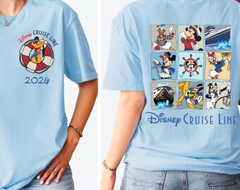 Disney Cruise Family Shirt, Micky und Freunde Cruise Line Shirts, Disney Cruise Trip T-Shirt, 2026 Disney Cruise Family Passendes T-Shirt