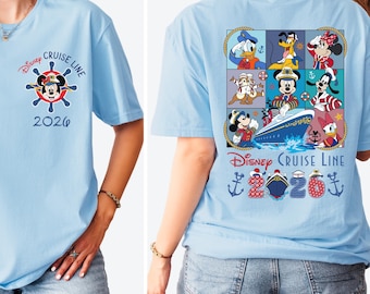 Disney Cruise Family Shirt, Micky und Freunde Cruise Line Shirts, Disney Cruise Trip T-Shirt, 2026 Disney Cruise Family Passendes T-Shirt