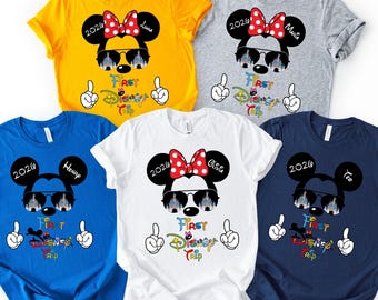 Camiseta personalizada de vacaciones familiares en Disney 2026, camiseta de viaje familiar a Disneyland, camiseta familiar a juego de Disneyland