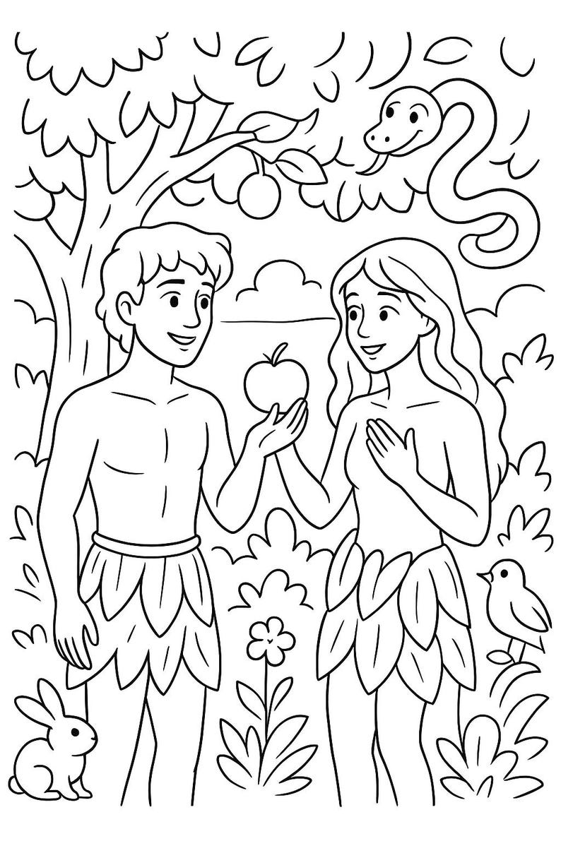 Adam & Eve - Etsy