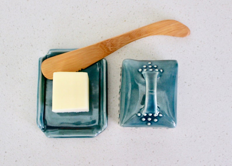 Half Stick Butter Dish Mini Butter Dish With Lid Covered Etsy UK