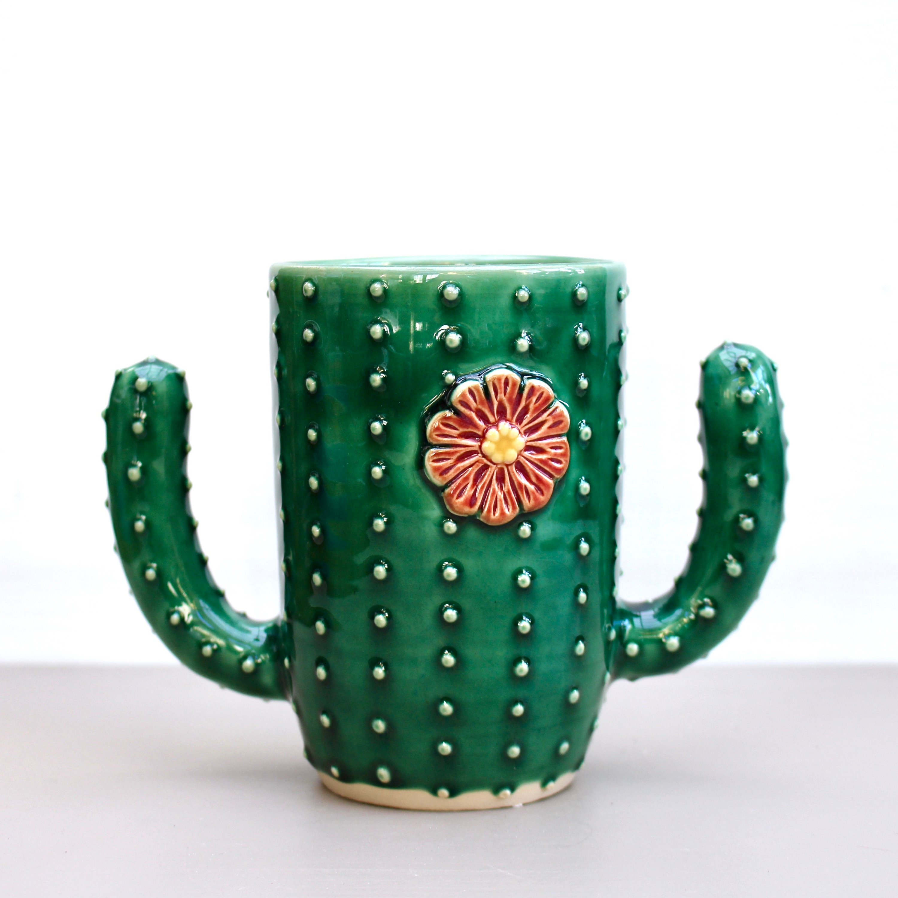 Tasse de Cactus - Tasse Succulente Thé Café Comme Vu sur Etsy Commercial et Devinez Ce Cadeau Poteri