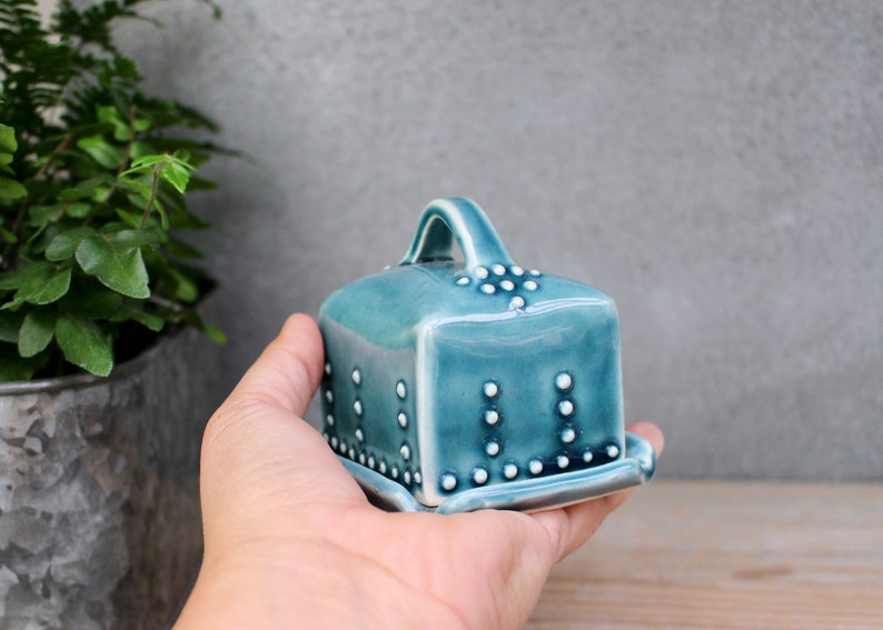 Half Stick Butter Dish Mini Butter Dish With Lid Covered Etsy UK