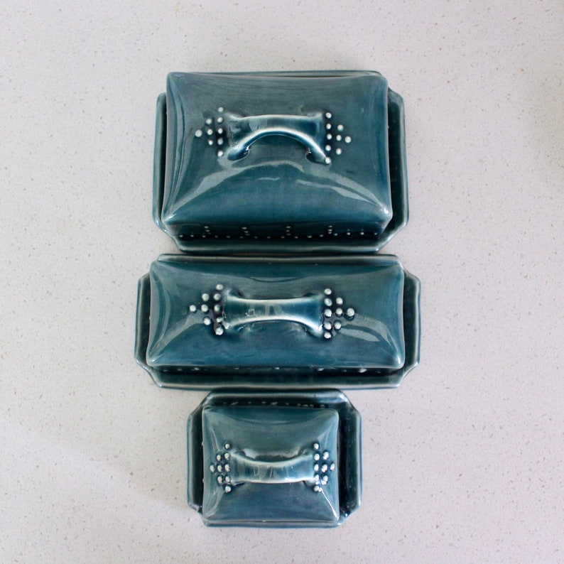 Half Stick Butter Dish Mini Butter Dish With Lid Covered Etsy UK