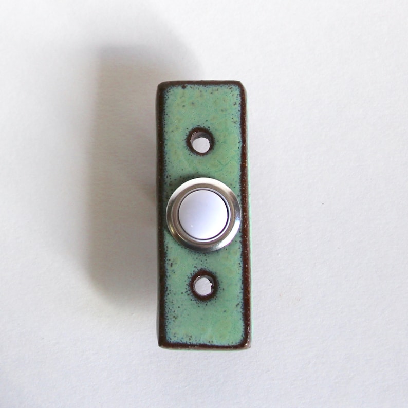 Rectangle Doorbell Plate Cover With Standard Button Ultra Etsy