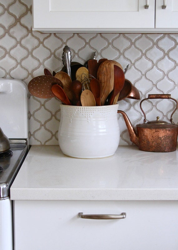 MOOI/Porta Utensilios De Cerámica Para La Cocina