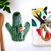 Cactus Succulent Spoon Rest - Saguaro Cactus - Jewelry Tray Soap Dish - READY TO SHIP 