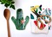 Cactus Succulent Spoon Rest - Saguaro Cactus - Jewelry Tray Soap Dish - READY TO SHIP 