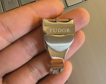 18MM For Tudor Black Bay Deployment Clasp for Watch Band Genuine
