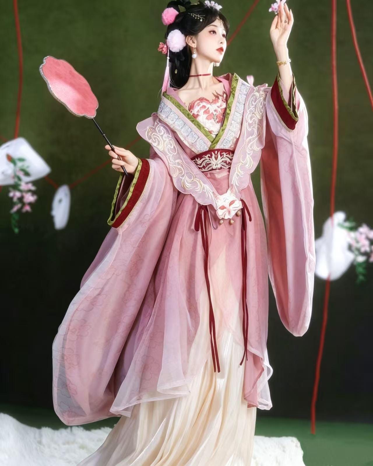 chinese fairy dress Chinese Style Sleeveless Fairy Dress