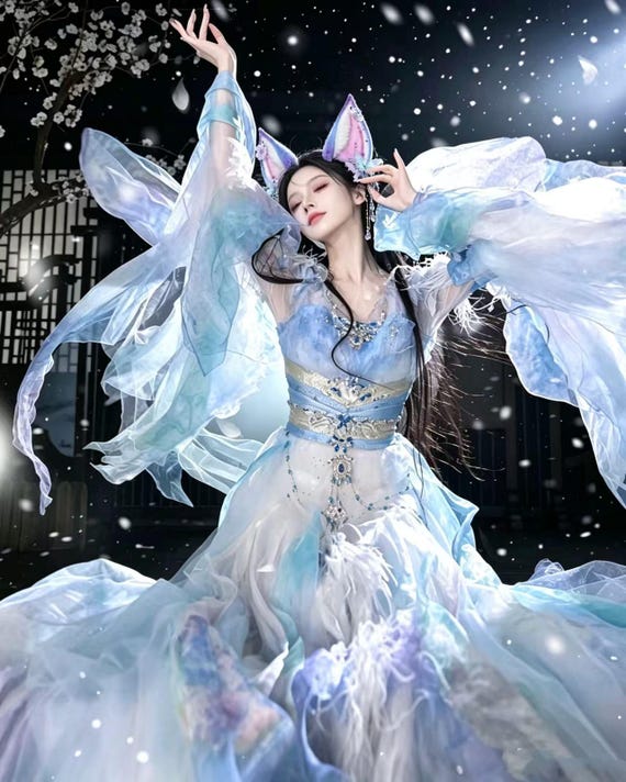 sheer fairy dress long white sheer Ethereal Fairy Dress white fairycore dress fairy dresses