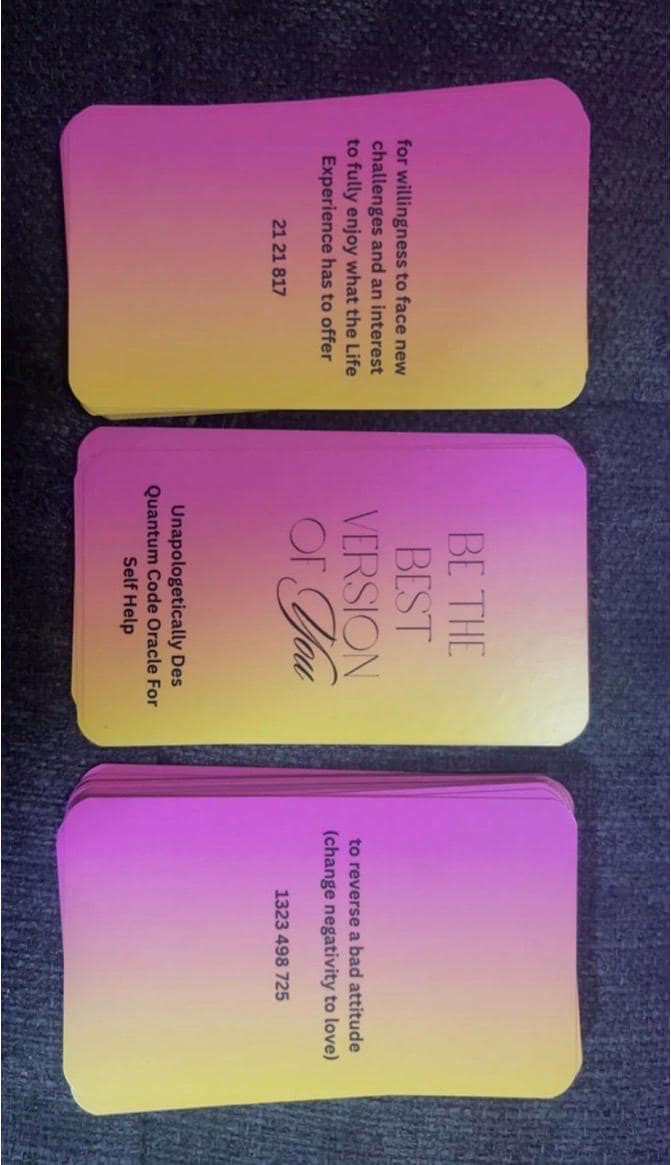 Quantum Energy Cards - Etsy