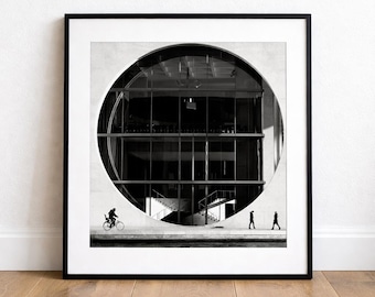 Berlin Black and White Photography Print – Digital Download Wall Art – Berlin Street Photo Printable