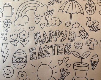 Kids Coloring Banner - 3ft x 4ft