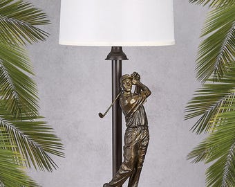 Golfer Table Lamp