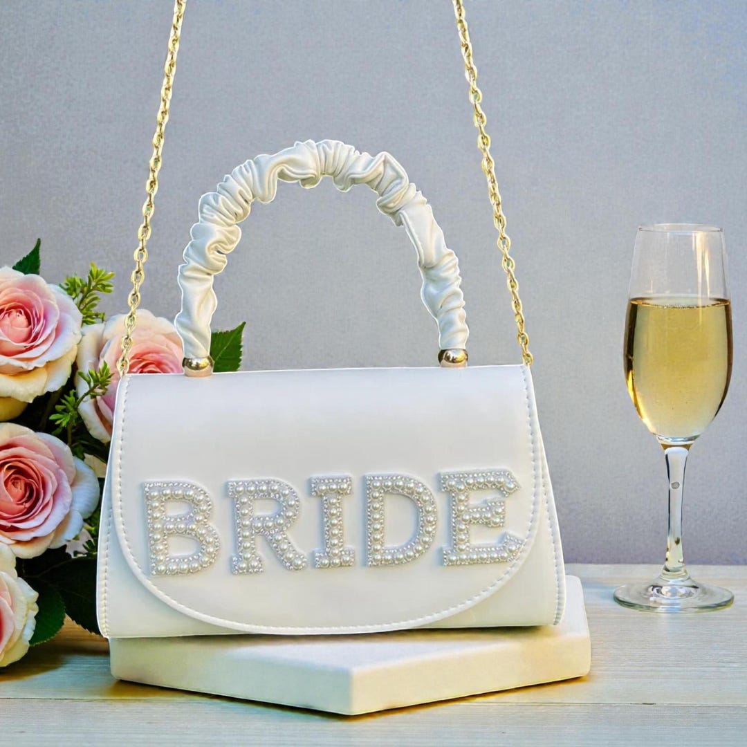 Pearl Handbag,bride Clutch Bag, Wedding Bag, Gift for Bride, Wedding ...