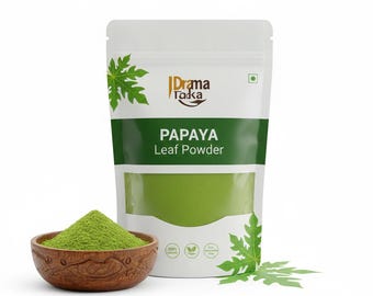 Natural Papaya Leaf Powder | Drama Tadka, Herbal Wellness