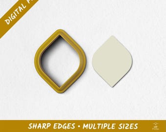 Rhombus 03 Polymer Clay Cutter | Digital STL Files | 10 Sizes