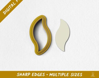 Flame Polymer Clay Cutter | Digital STL Files | 10 Sizes