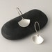 see more listings in the Brushed silver earrings section