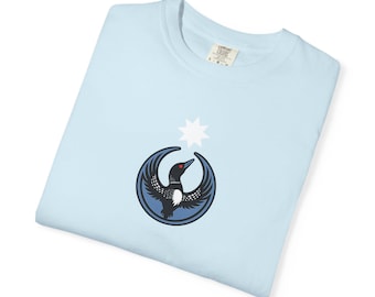 Minnesota Loon Graphic T-Shirt | Garment-Dyed Cotton Tee