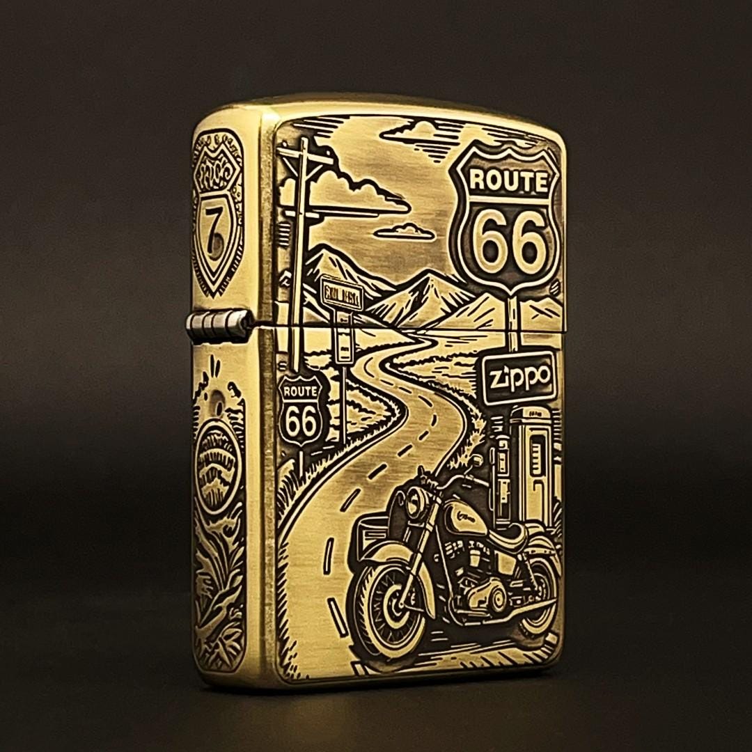 Vintage Zippo Motorcycle - Etsy Canada
