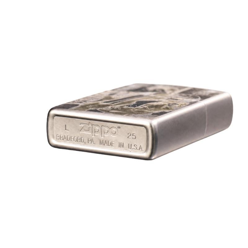 Zippo Classic Chrome Sasaki and Yamada | Deep Engraved Double