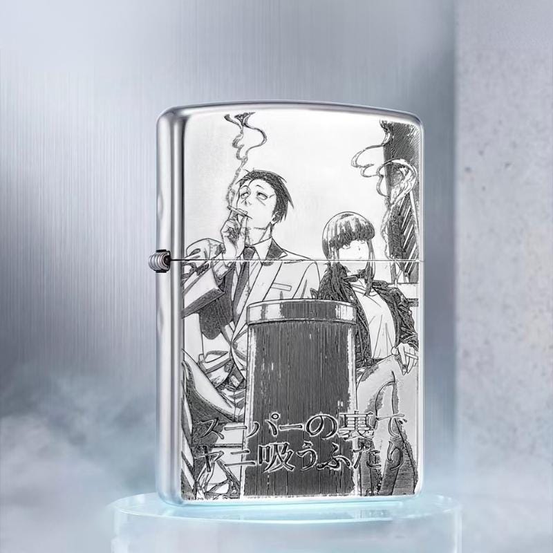 Zippo Classic Chrome Sasaki and Yamada | Deep Engraved Double