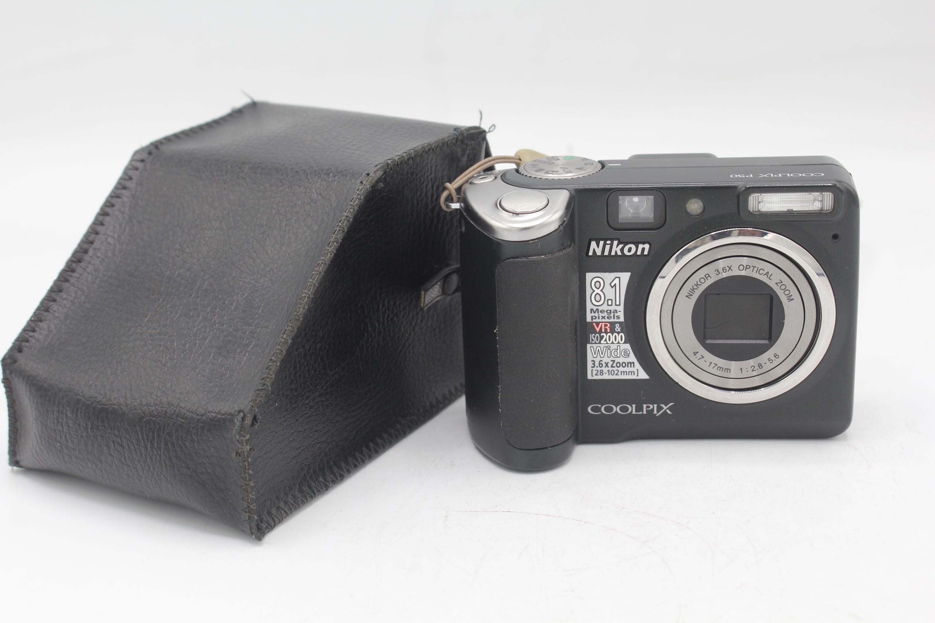 Nikon Coolpix P50 Compact Digital Camera 8.1mp Sr. 449636 Working 