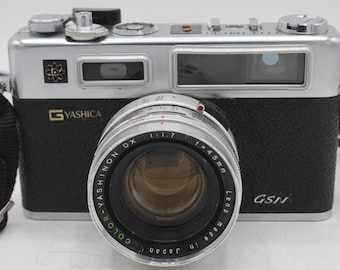 Yashica Electro 35 GTN Vintage Rangefinder Film Camera, Overhauled