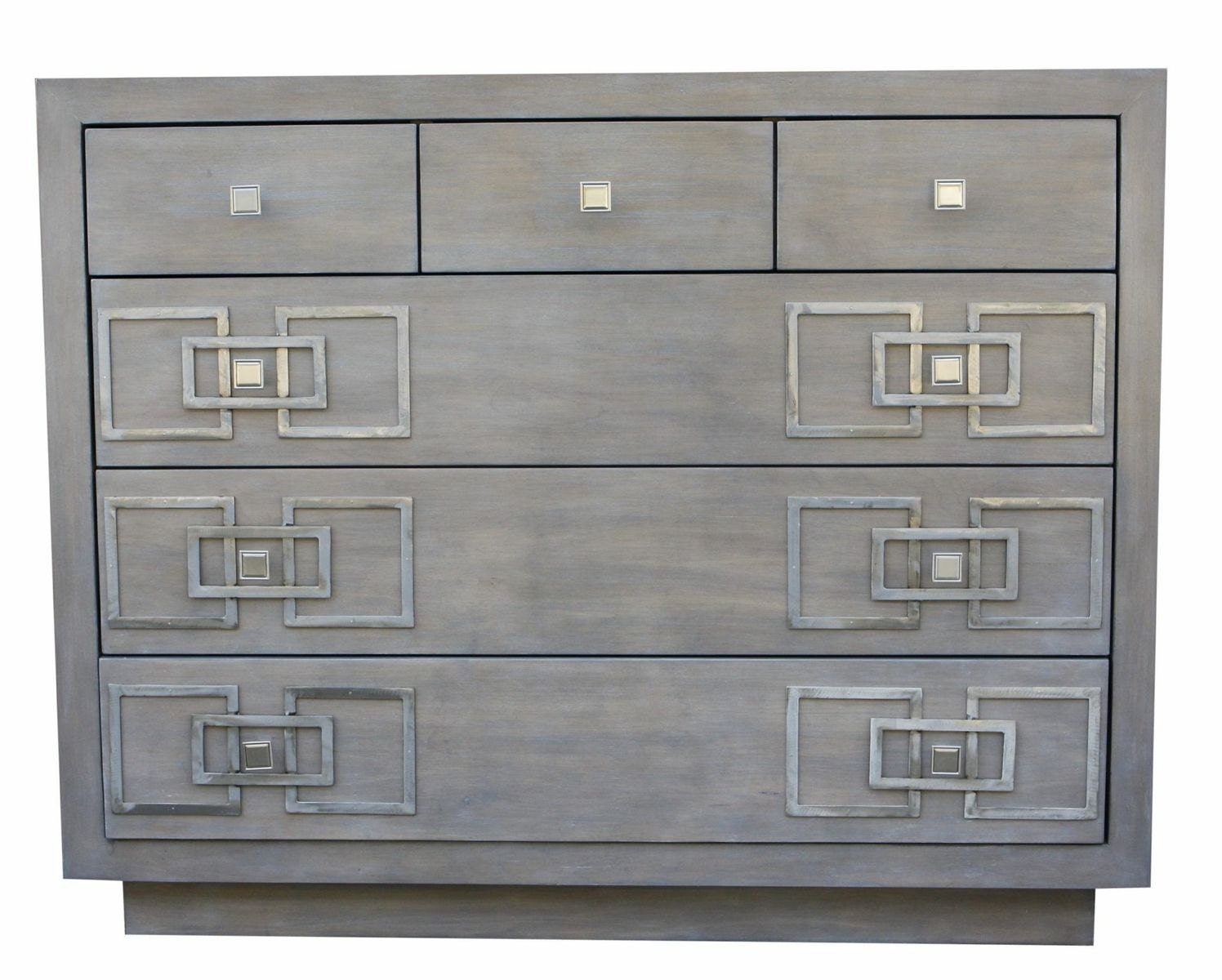 Mid Century Modern Bedroom Dresser Custom Metal Hardware Etsy